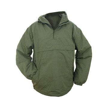 Olive Green Fleece Combat Anorak