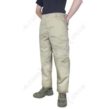 US Style BDU Combat Trousers- Khaki