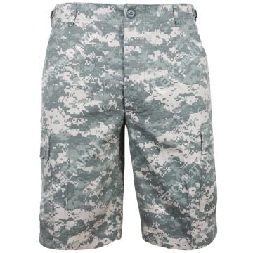 AT Digital Camo BDU Rip Stop Cargo Shorts