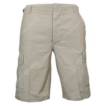 Khaki BDU Rip Stop Cargo Shorts