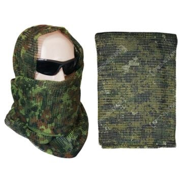 Camouflage Net Scarf - Digital Woodland
