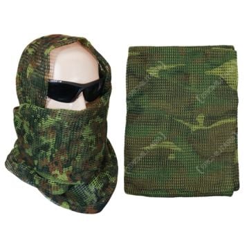 Camouflage Net Scarf - Woodland
