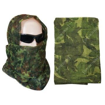 Camouflage Net Scarf - British DPM Woodland
