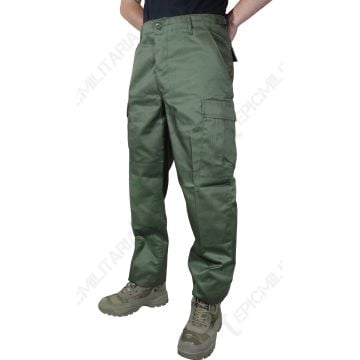 Olive Green BDU Trousers