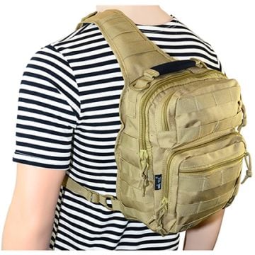 One Strap Shoulder Assault Bag - Coyote