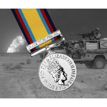 1990-1991 GULF Medal with Jan-Feb Clasp