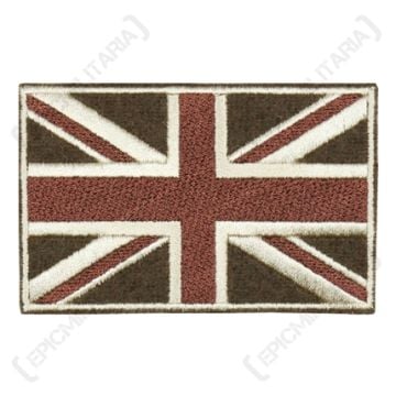British Union Flag Patch - Subdued