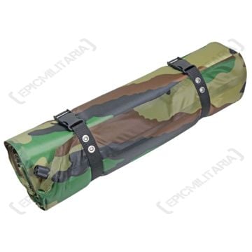 Inflatable Roll Mat - Woodland Camo