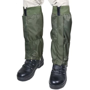 Waterproof Rip Stop Gaiters - Olive Green
