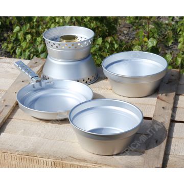 Camping Cooking Kit with Cooker Set