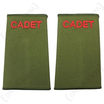 British Army Cadet Rank Slides - No Rank
