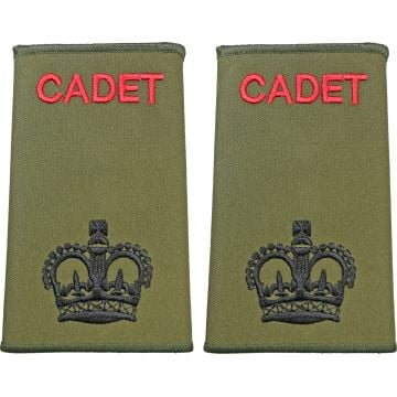 British Army Cadet Premium Rank Slides - Warrant Officer Class 2