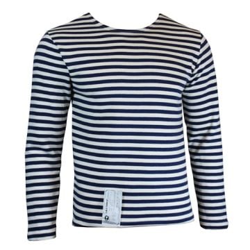 Russian NAVY BLUE Stripe WINTER Telnyashka Jumper
