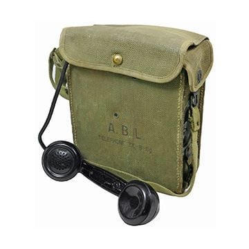 Original US Army EE-8 Field Telephone