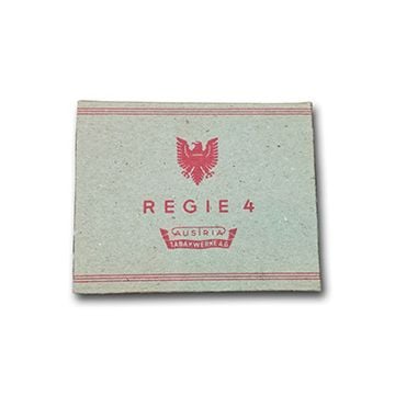 WW2 German Regie 4 Cigarette Box