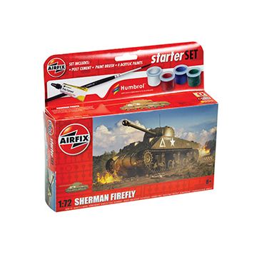 Airfix Sherman Firefly Starter Set