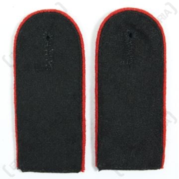 Waffen SS EM Shoulder Boards (Red piped)
