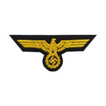 This view shows the Kriegsmarine EM Tunic Eagle