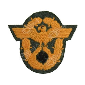 Police Sleeve Eagle - Orange Thread