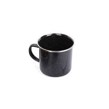 Black Enamel Cup