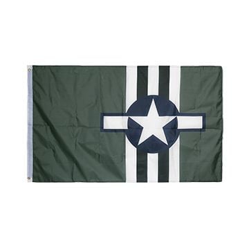 WW2 Themed Flag - USAF Invasion Marks