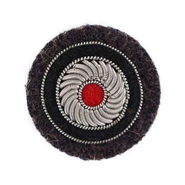 WW2 German Bullion Cockade Luftwaffe Officer Blue