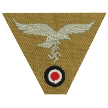 M43 Cap Eagle/Cockade Luftwaffe- Woven (Tan)