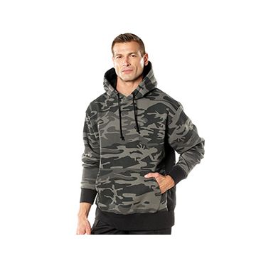 Rothco Everyday Pullover Hoodie - Black Camo