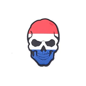 Skull Patch - Dutch Flag