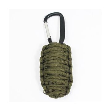 Small Paracord Survival Kit - Olive - Thumbnail