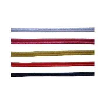 This view shows the soutache cap cords in a variety of colours.