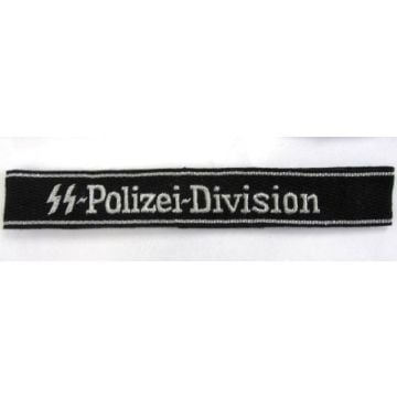 SS-Polizei-Division Officers Cuff Title