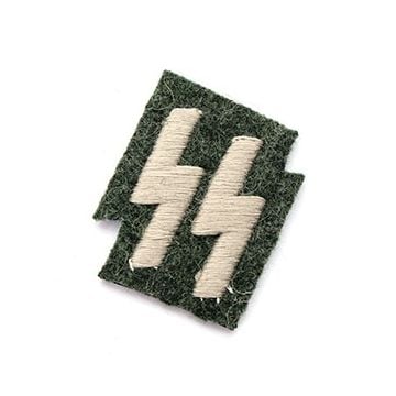 SS Emblem Field grey - Grey thread Thumbnail