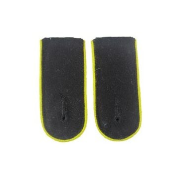 Waffen SS EM Shoulder Boards (Lemon Yellow piped)