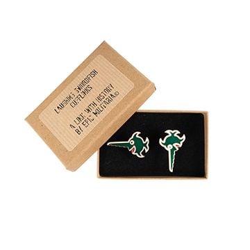 9th U-Boat Flotilla Laughing Swordfish Cufflinks Thumbnail