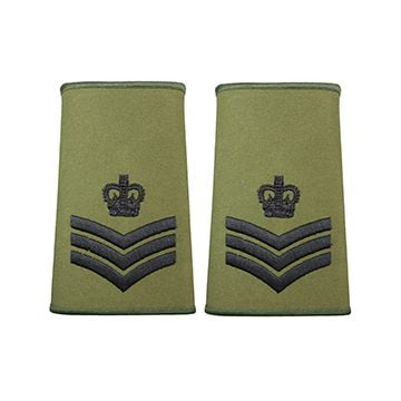 British Army Premium Rank Slides - Staff Sergeant