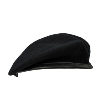 British Wool Beret - Black