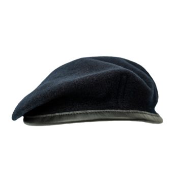 British Wool Beret - Navy Blue - Firmin & Sons
