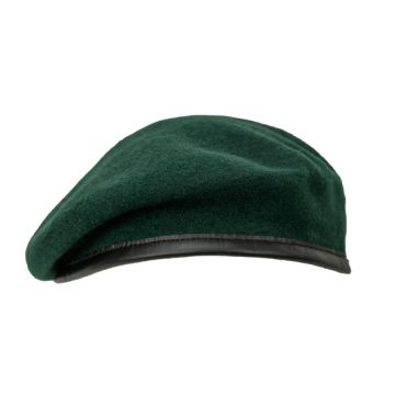 British Wool Beret - Dark Green Royal Marines - Firmin & Sons