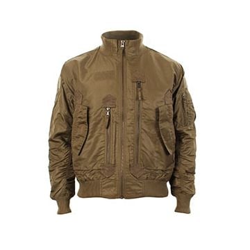 US Tactical Flight Jacket - Dark Coyote Thumbnail