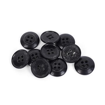Black Vintage Buttons - Type 2 - 1.5 cm Thumbnail