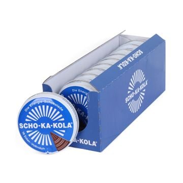 Scho-Ka-Kola German Caffeine Milk Chocolate - Set of 10