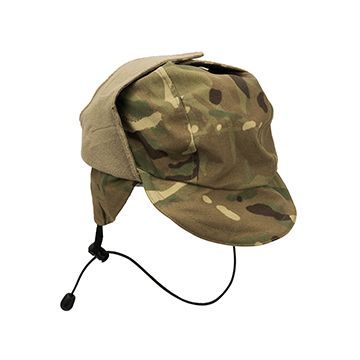 Original British MTP Winter Hat With Chin Strap