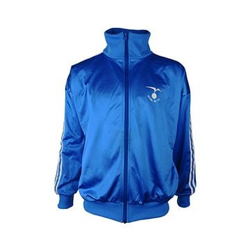 Original French Air Force Sports Jacket White Badge - Blue