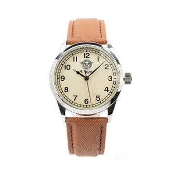 Ailager® British RAF Pilot Watch - Brown Strap