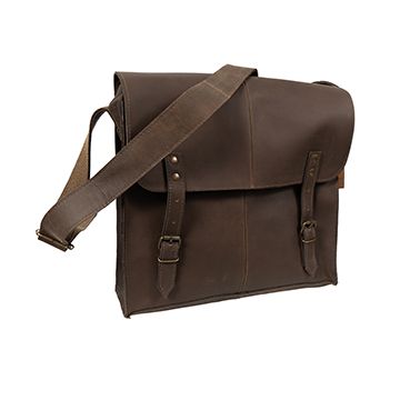 Rothco Leather Medic Style Bag - Brown