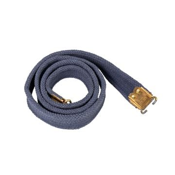 British 1944 Stamped Lee Enfield Rifle Sling - RAF Blue - Imperfect