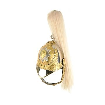British Life Guards Household Cavalry Helmet - Imperfect