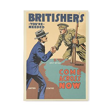 This view shows the front of the poster.