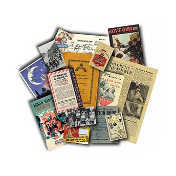 WW2 Replica Pocket Litter Packs - Children's War
